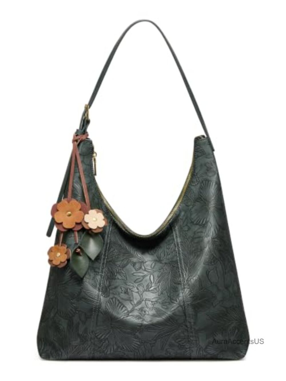 Soft Vegan Leather Hobo Shoulder Bag Large Tote Purse